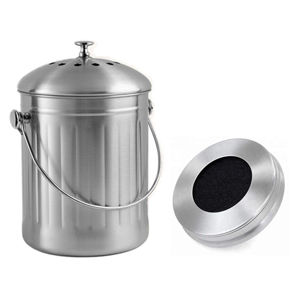 Stainless Steel Domestic Compost Bucket